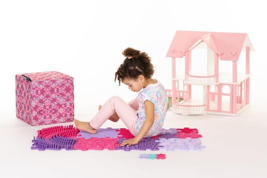 Pink Sensory Playmat Set