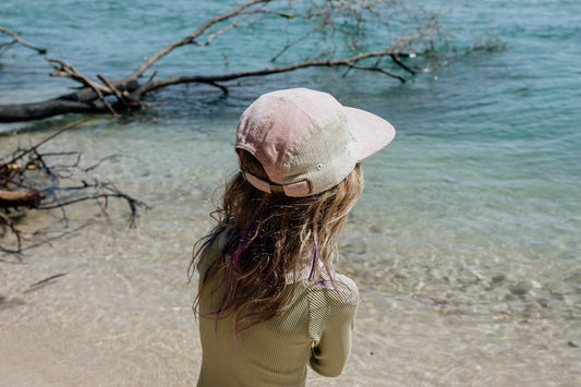 Happy Camper Corduroy Cap