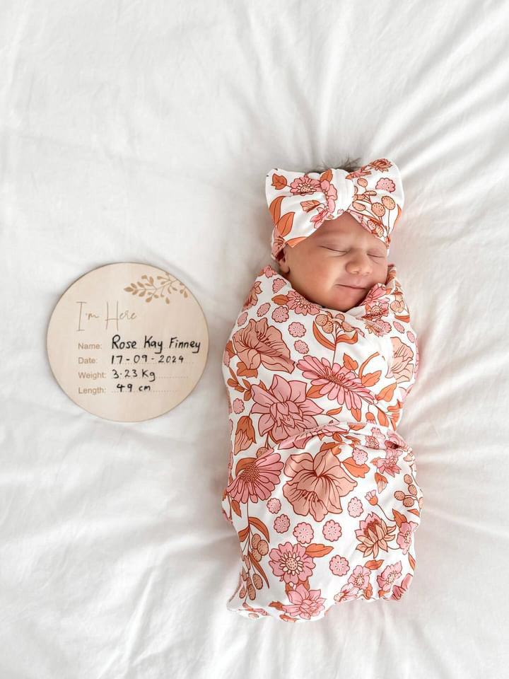 ‘I’m Here’ Birth Announcement Plaque