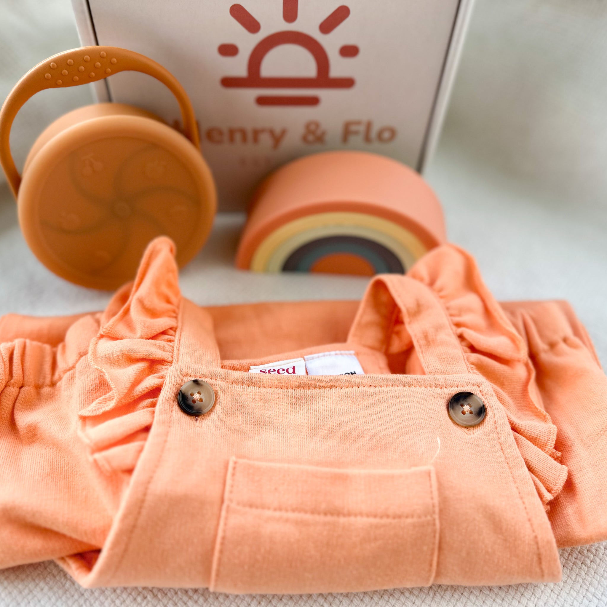 Seed Baby Overalls Gift Box