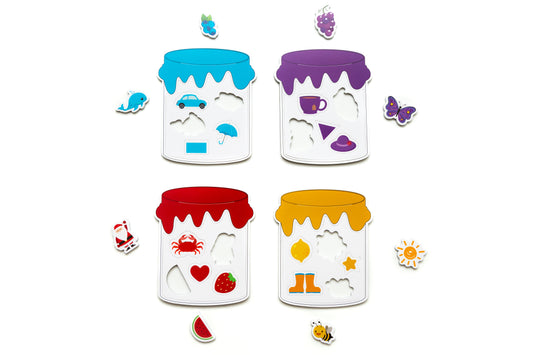 Managtic Colour Sorting and Spelling Set