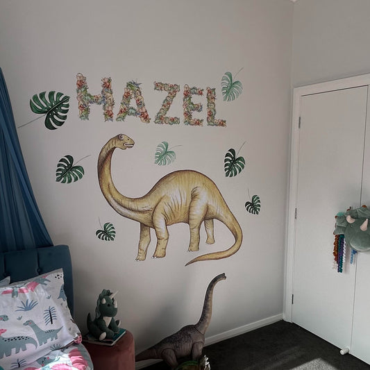 Dinosaur Letter Name