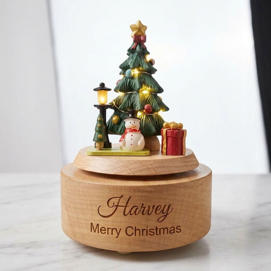 Christmas Music Box - Santa