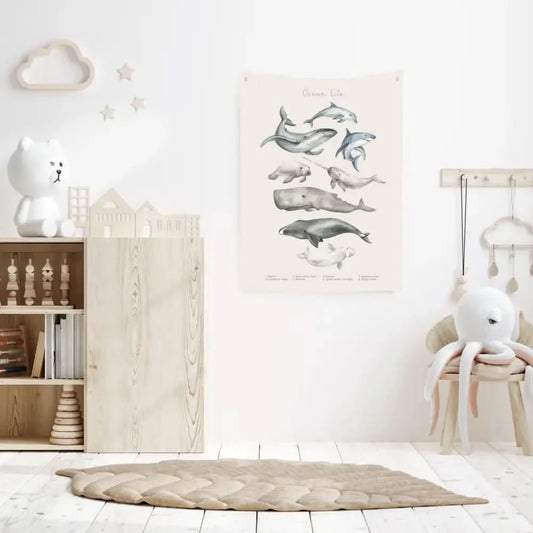 Ocean Canvas Wall Hang